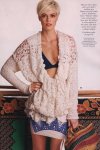 Вязание пуловера из серии Летняя сенсация Vogue 2012